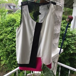 liquid New York sleeveless top (Polyester)